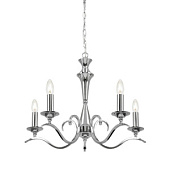 KORA-5CH lustra Kora hroms 5 x 40W E14 Endon