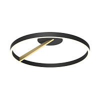 MX3689-1L-3BGT MALU plafons melns/zelts LED 37W 2700/6000K 4300lm D55 ZUMA