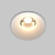 DL058-12W3K-W iebūvēts gaismeklis balts 12W LED D80mm Maytoni