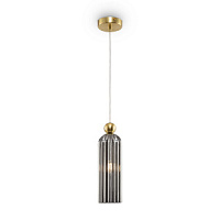 MOD302PL-01GR griestu lampa Antic pelēks stikls 1x40W E14 Maytoni