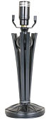 68442 galda lampa bez kupola melna 1x40W E14 Interiors 1900