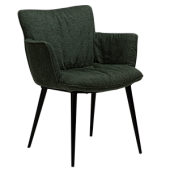 100675150 krēsls Join zaļš audums Dan-Form
