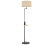 400400132 Stāvlampa Claas melna/pelēks ab. 1x60W E27 Trio