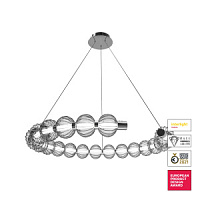 MOD555PL-L26CH5K griestu lampa Amulet stikls/hroms LED 800lm 4000K Maytoni