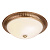 91123 plafons Brahm vec.misiņš/stikls 2 x 40W E14 Endon