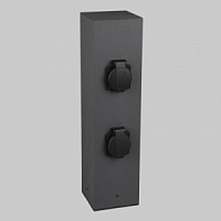 9964-42 dārza rozete metāla 4gab. IP54 H400mm W100mm 220vTRIO