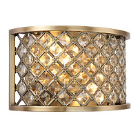 70559 sienas lampa Hudson 2lt bronza/kristāls 2 x 60W E14 Endon