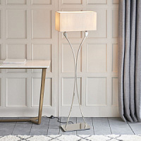 63747  stāvlampa Vienna hroms 2x60W E27 Endon