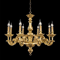 LP.AGATA/8OM lustra Agata zelta 8x40W E14 Ondaluce