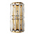 MOD094WL-01G sienas lampa Facet zelta 1x60W E14 Maytoni