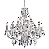308-8-4CL lustra Clarence hroms/akrila kristāls 12 x 60W E14 Endon