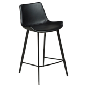 200490708 bāra krēsls Hype melna eko āda H:91cm Dan-Form