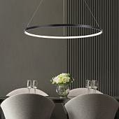 PEN89424-90BK HORIK lustra melna LED 40W 4400lm 3000/4000/6000K ZUMA