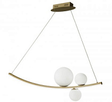 SO.ALTALENA/ORO griestu lampa Altalena zelta LED 2947lm 3000/4000K Ondaluce