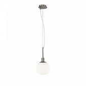 MOD221-PL-01-N Lustra Erich niķelis/balta 1x40W E14 Maytoni