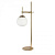 MOD221-TL-01-G Настольная лампа золото/WHITE плафон 1x40W E14 Maytoni