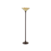 64299 stāvlampa Pearl Tiffany stikls 1x100W E27 Interiors 1900