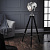 EH-NAUTICAL-FL Stāvlampa koks/hroms 1x40W E27 ENDON