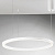 LED-HOOP-S60-BCO Griestu gaismeklis balts D60 3000K 4500lm 30W Fan