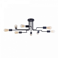 T532CL-08B Gilbert lustra melna 8x60W E27  IP20 Maytoni