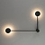 10638 ORBIT II sienas gaismekļis melns 2xGX53 8W L52.5/32.5 LED NW