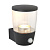 67698 sienas lampa Canillo PIR melna 5W LED GU10 Saxby