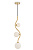 MOD059PL-03G lustra Uva zelts/stikla kupoli 3x28W G9 Maytoni