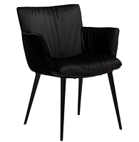 100675100 krēsls Join melns velvets Dan-Form