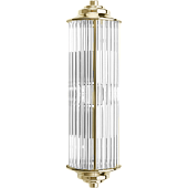 SIR-K-2 (Z) sienas lampa zelts pul. 1x40W E14 Kutek