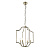 81916 griestu lampa Lainey antīks misiņš/kristāls 4 x 40W E14 Endon