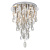 81956 plafons Melody hroms/kristāls 3 x 25W G9 Endon