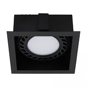 9417 MOD iebūvējams gaismeklis melns 1xGU10 ES111 max 75W Nowodvorski