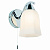 96961-WBCH sienas gaism. Alonso hroms/mat. stikls 1x40W E14 H185 W100 ENDON