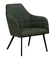 700801603 krēsls Embrace zaļš audums  Dan-Form