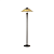 64041 stāvlampa Dark Star Tiffany stikls 2x60W E27 Interiors 1900