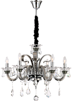 64104-6 Люстра 6x40W E14 GLO FR