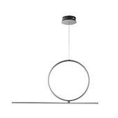 SO.ACROBAT.50/SILVER griestu lampa Acrobat sudraba LED 2100lm 3000/4000K Ondaluce