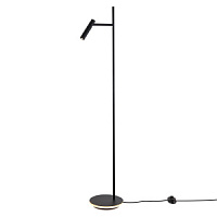 ARM219-11-G Торшер GOLD/WHITE абажур 1x40W E27 Maytoni