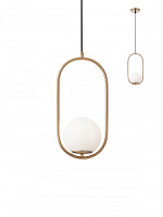 01-2624 Lustra NIVA zelta 40W E14 H120 D20 Redo