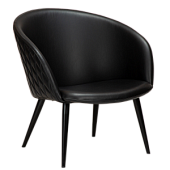 700800640 krēsls Dual melna eko āda Dan-Form