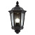 76547 sienas gaismeklis Burford melns/stikls 60W E27 Endon