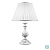 LG.AGATA/BN galda lampa bez kupola Agata balta 1x40W E27 Ondaluce