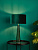 SAM4224-AKA6524 SAMARA Galda lampa zaļa stikla 60W E27 H60  D35 DAR
