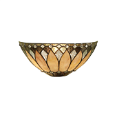 63983 sienas lampa Brooklyn Tiffany stikls 1x40W E14 Interiors 1900