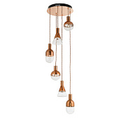 GIAMATTI-6CO griestu lampa Giamatti varš/stikls 6 x 20W G4 Endon