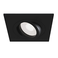 DL024-2-01B Iebūvēts gaismeklis Atom melns 1x50W GU10 MAYTONI