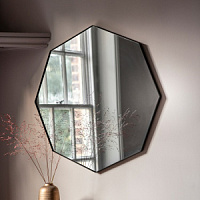5056272082874 spogulis Bowie Octagon melns W800 x D20 x H800mm GL