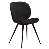 100800275 krēsls Cloud bronzas kraukļmelns audums/melnas kājas Dan-Form