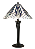 63939 galda lampa Astoria Tiffany stikls 1x60W E27 Interiors 1900