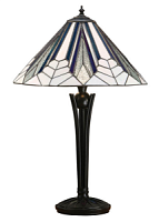 63939 galda lampa Astoria Tiffany stikls 1x60W E27 Interiors 1900